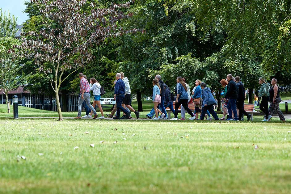 Our student ambassadors will show you around