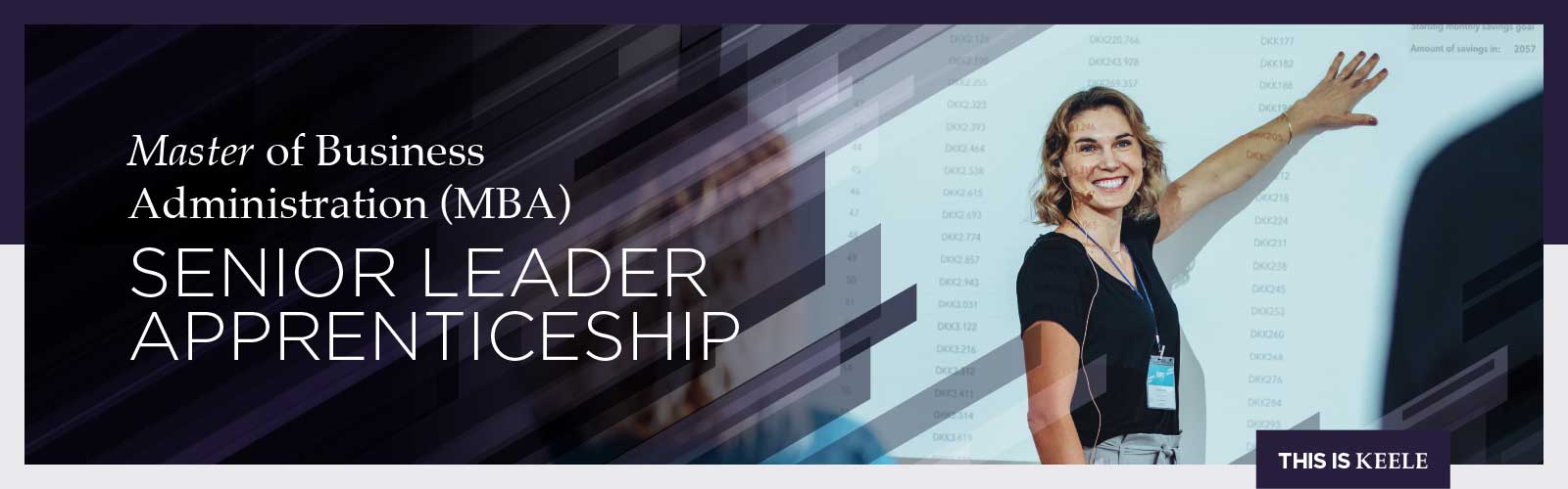 Senior Leader (delivered by MBA)
