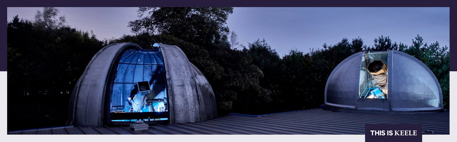 Keele Observatory banner