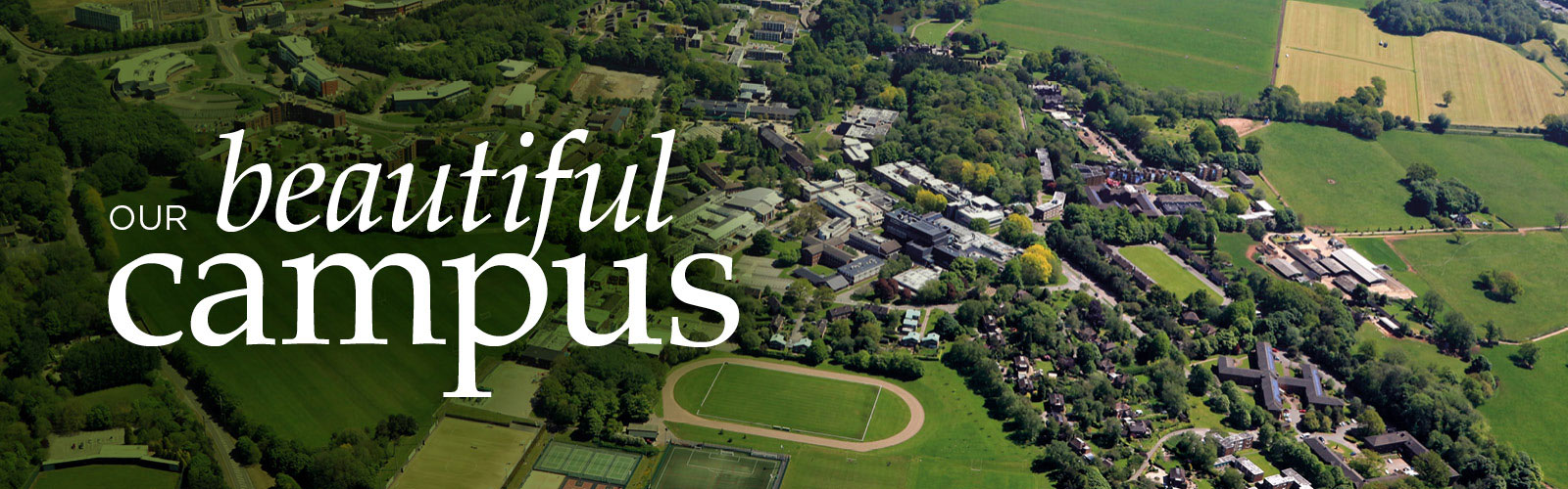 Our campus banner