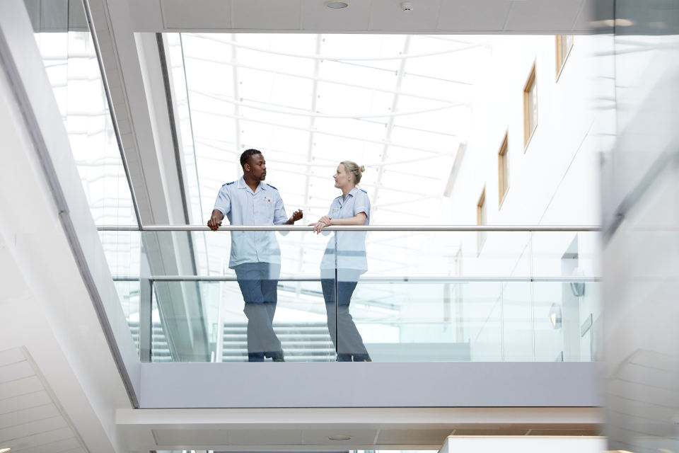 Nurses at the Clinical Education Centre