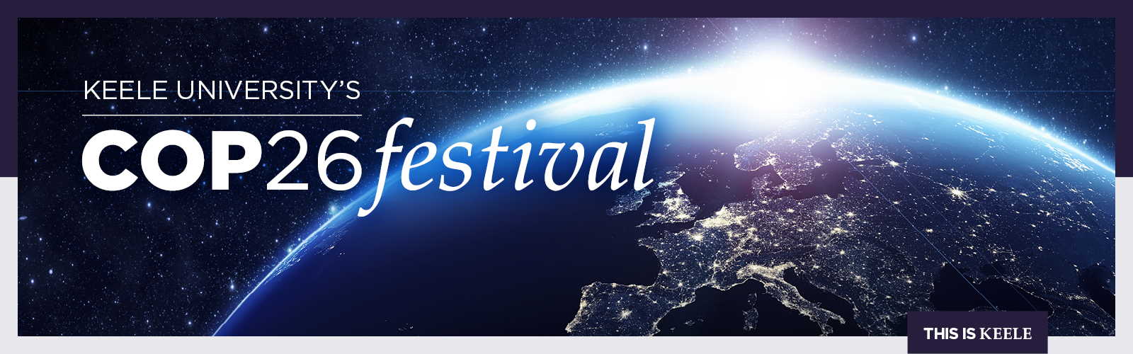 Keele University's COP26 Festival