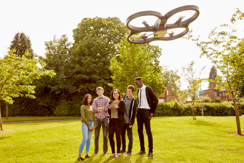 School of Computing and Mathematics drone