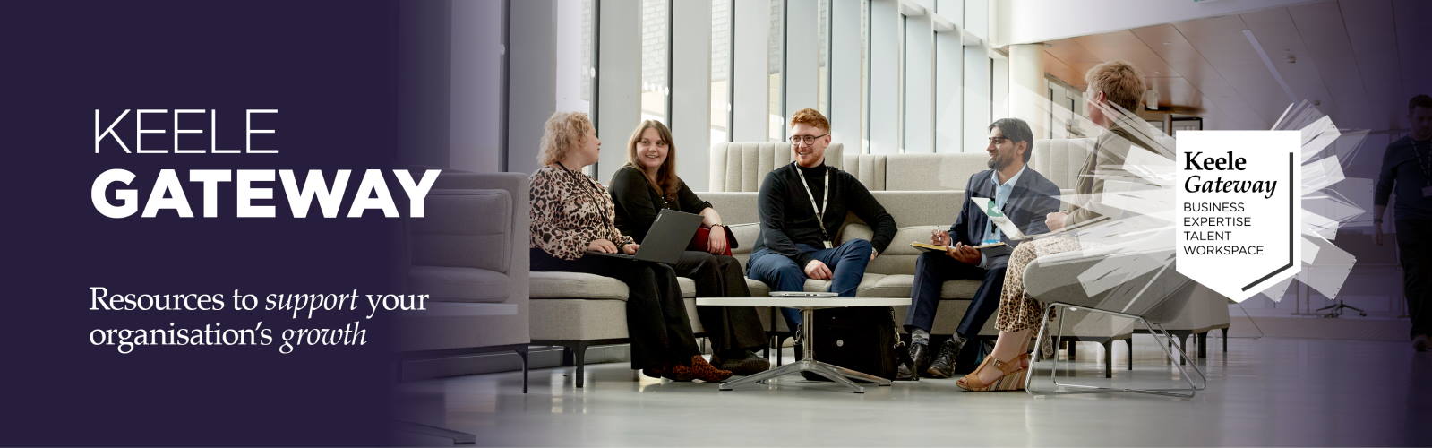 Keele Gateway - resources to support your organisation's growth
