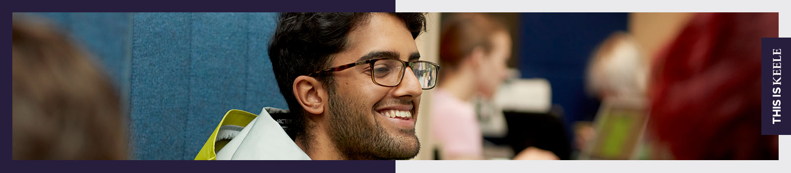 A student at Keele Business School