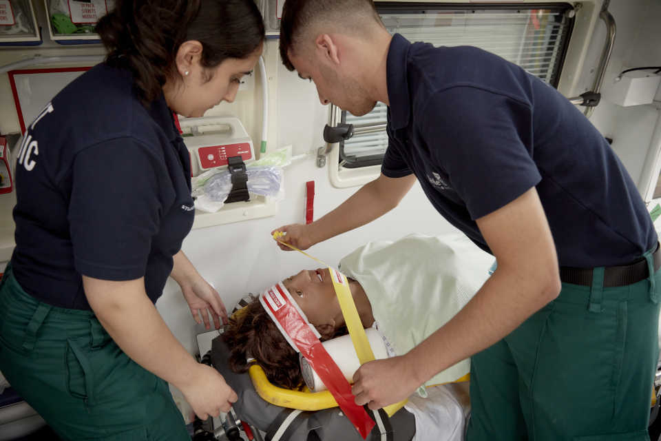 Paramedic Science students