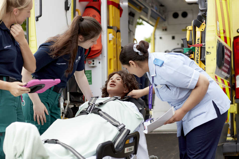 Paramedic Science students