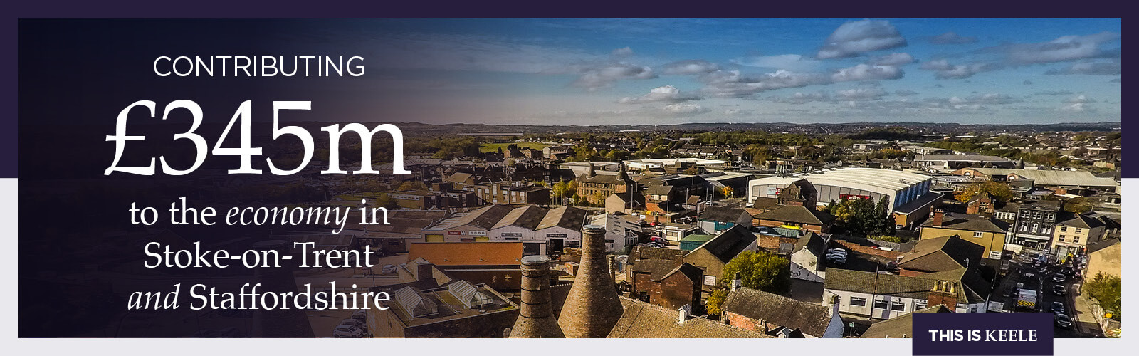 Supporting the local economy - Keele contributes £345m 