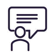 Person talking